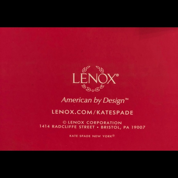 💋NEW Kate Spade New York candy dish by Lenox - Picture 9 of 9